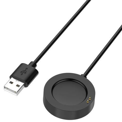 For Xiaomi Watch 2 Pro / S3 / H1 / S2 42mm / S2 46mm USB Charger Magnetic Charging Dock Cable - Black - 1