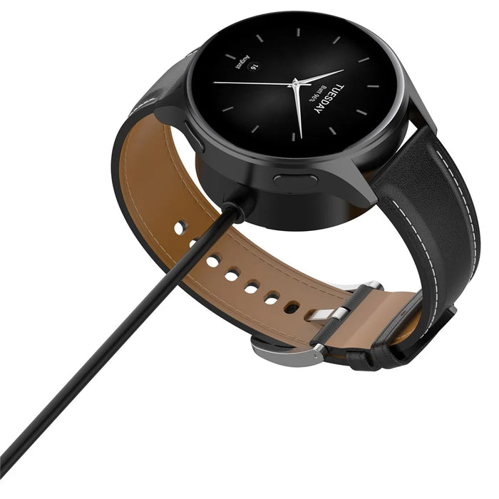For Xiaomi Watch 2 Pro / S3 / H1 / S2 42mm / S2 46mm USB Charger Magnetic Charging Dock Cable - Black - 3