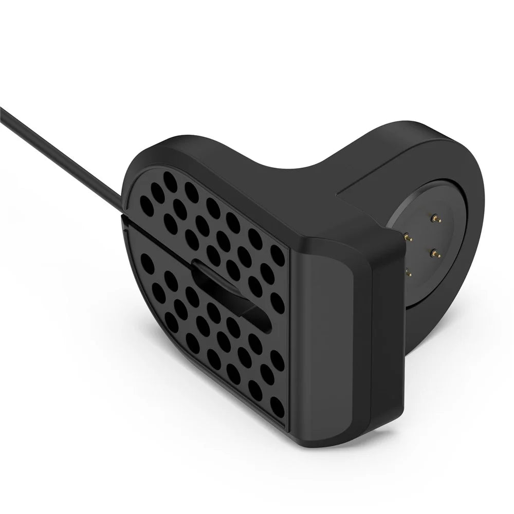 For Google Pixel Watch 2 Silicone Charger Holder with USB Charging Cable Anti-Slip Smart Watch Charger Stand - Black - 2