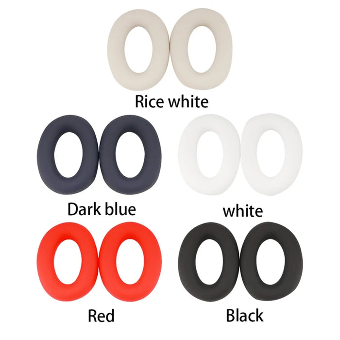1 Pair For Bose Quietcomfort Ultra Headphone Earpad Case Silicone Cover - Dark Blue - 6