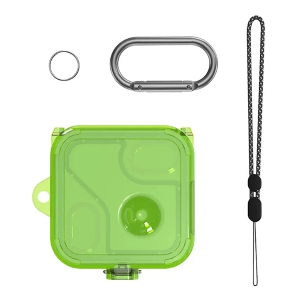 For Nothing Ear (2) Anti-Scratch PC Case Bluetooth-compatible Headset Sleeve Earphone Cover - Transparent Yellow - 1