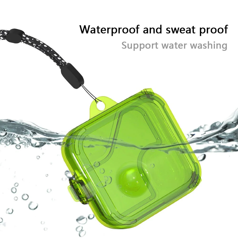 For Nothing Ear (2) Anti-Scratch PC Case Bluetooth-compatible Headset Sleeve Earphone Cover - Transparent Yellow - 3