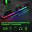 PIIFOXER EB03 RGB Controller Display Stand with Memory Function, Gaming Headset Holder with 2 USB2.0, Type-C Ports - 6