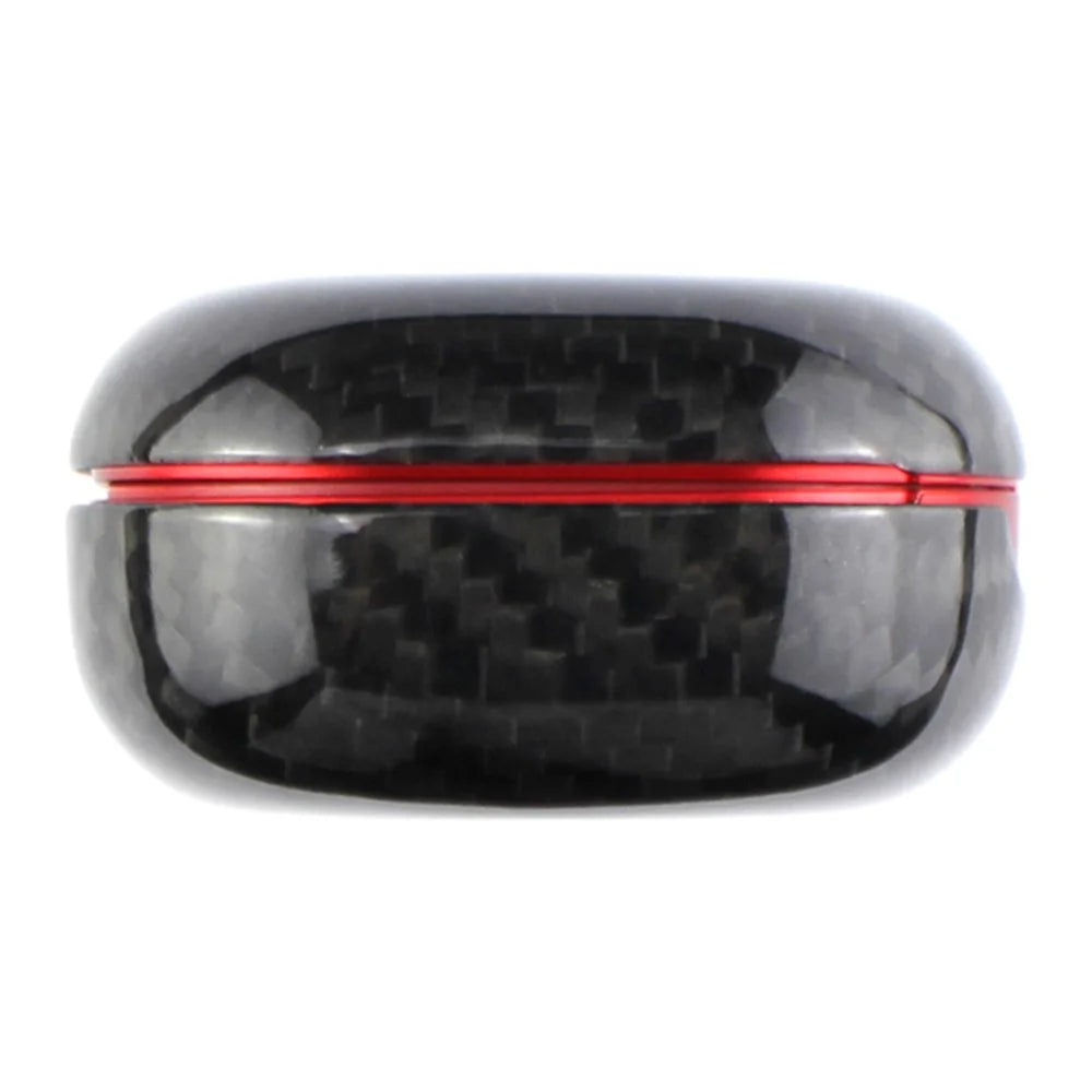 For Samsung Galaxy Buds Pro Aramid Fiber Case Bluetooth-compatible Headset Sleeve Earphone Cover - Glossy Black - 6