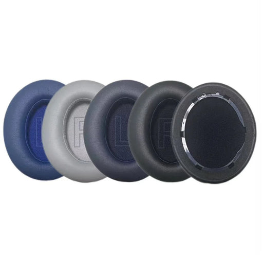 1 Pair Ear Pads for Anker Soundcore Life Q20 Protein Leather Headphone Ear Cushions with Mini Crowbar - Black - 2