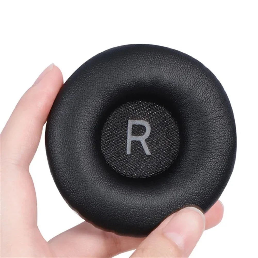 1 Pair For Philips TAH4205 / TAH4105 Soft Leather Ear Pads Headphone Ear Cushions with Mini Crowbar - Black - 2