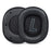 1 Pair Ear Pads for EDIFIER HECATE G2 Protein Leather+Sponge Headset Ear Caps with Head Beam Sleeve - Black - 2