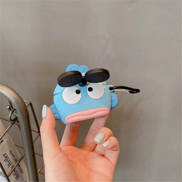 Clownfish Silicone Cover for AirPods with Charging Case (2016)  /  (2019)  /  AirPods with Wireless Charging Case (2019) Protective Case - 2
