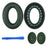 For BOSE QuietComfort 45 Protein Leather Headphone Ear Cushions with Mini Crowbar - Army Green - 1
