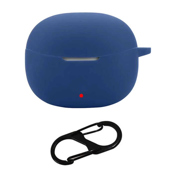 For EDIFIER X5 Pro Silicone Case Bluetooth-compatible Headset Sleeve Cover with Buckle - Dark Blue - 1