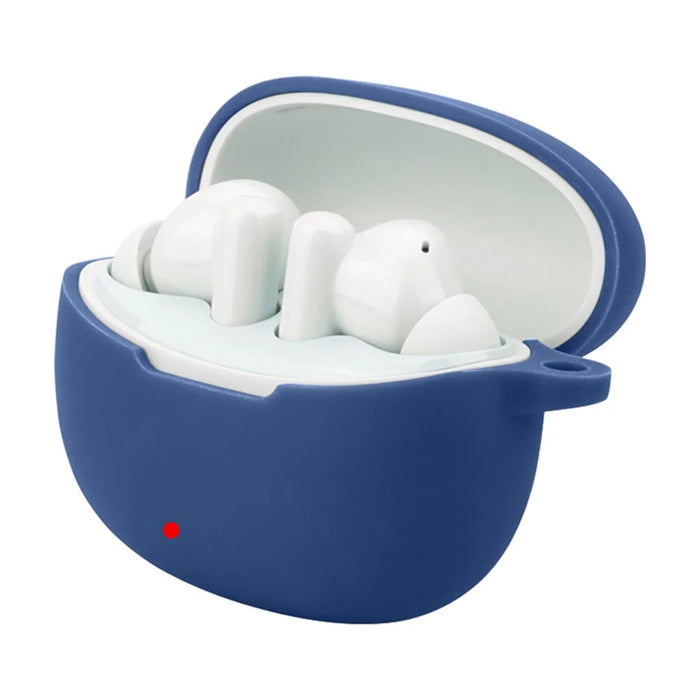 For EDIFIER X5 Pro Silicone Case Bluetooth-compatible Headset Sleeve Cover with Buckle - Dark Blue - 2