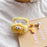 For Apple AirPods Pro Lovely Cheese Soft Plush Cover Bluetooth-compatible Earphone Winter Protective Case - 2
