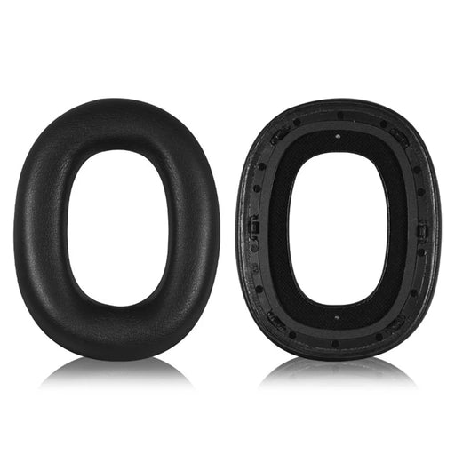 1 Pair Earpads for Bowers & Wilkins Px8 Protein Leather + Memory Foam Ear Cushions - Black - 1