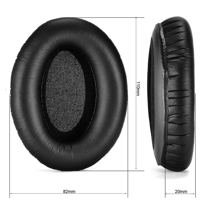 1 Pair For Sennheiser HD280 Pro Protein Leather + Memory Foam Replacement Ear Cushions - 5