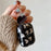 For Apple AirPods Pro Heart Pattern Shell Texture TPU Cover Anti-drop Earphone Case with Pendant - Black - 4