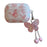 For AirPods Pro 2 Butterfly Pattern Cover Shell Texture TPU Anti-drop Earphone Case with Butterfly Pendant - 1