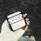 For AirPods Pro 2 / Pro Down Jacket Design TPU Cover Wireless Earphone Protective Case with Anti-lost Buckle - White - 3