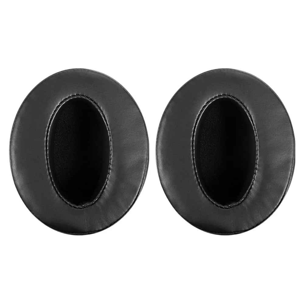 For Sennheiser HD458BT HD450 4.30S 4.20 300 400S Protein Leather+Memory Foam Ear Cushion - Black - 1