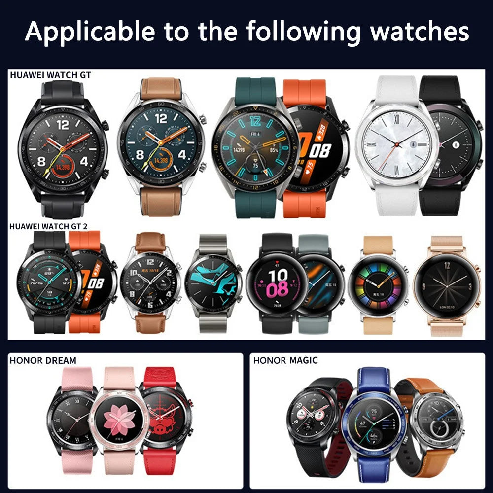 For Huawei Watch GT 2 / GT 2E / ECG / Dream / Honor Magic2 Magnetic Smart Watch Charger with 60cm Cable - Black - 5