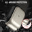 For Apple AirPods 3 Earphone Case Soft TPU Shockproof Cover with Lanyard - Titanium Grey - 4