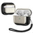 For AirPods Pro 2 TPU Case Litchi Texture Fall Prevention Earphone Cover with Lanyard - Titanium Grey - 1