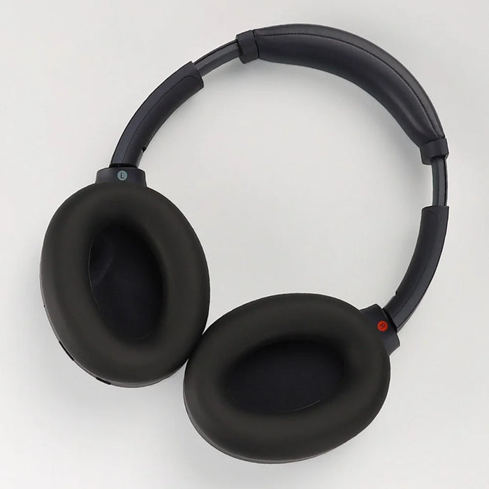 GJT-006 1 Pair For Sony WH-1000XM4 Headset Ear Cushions Soft Silicone Earpads - Black - 2