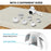 AHASTYLE WG86 2 Pairs Silicone Earphone Tips Replacement for Apple AirPods Pro 2, Size: S+L - 4