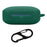 For OnePlus Buds 3 Silicone Case Bluetooth-compatible Headset Sleeve Cover with Buckle - Blackish Green - 1