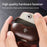 For Huawei FreeClip Earphone Case PU Leather Bluetooth-compatible Headset Charging Bin Sleeve - Dark Brown - 4