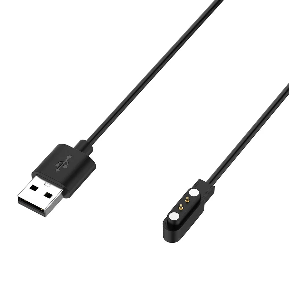 For Mibro Watch Lite2 / T1 / Air / C2 / Ticwatch GTH / Free Magnetic Smart Watch Charger with 1.2m Cable - 1