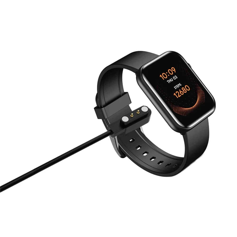 For Mibro Watch Lite2 / T1 / Air / C2 / Ticwatch GTH / Free Magnetic Smart Watch Charger with 1.2m Cable - 2
