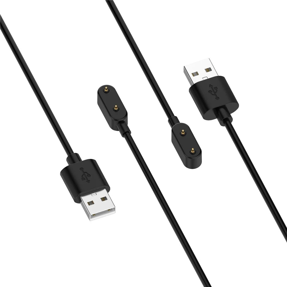 1m Magnetic Power Cord for Samsung Galaxy Fit3 (SM-R390) Charging Cable - Black - 4