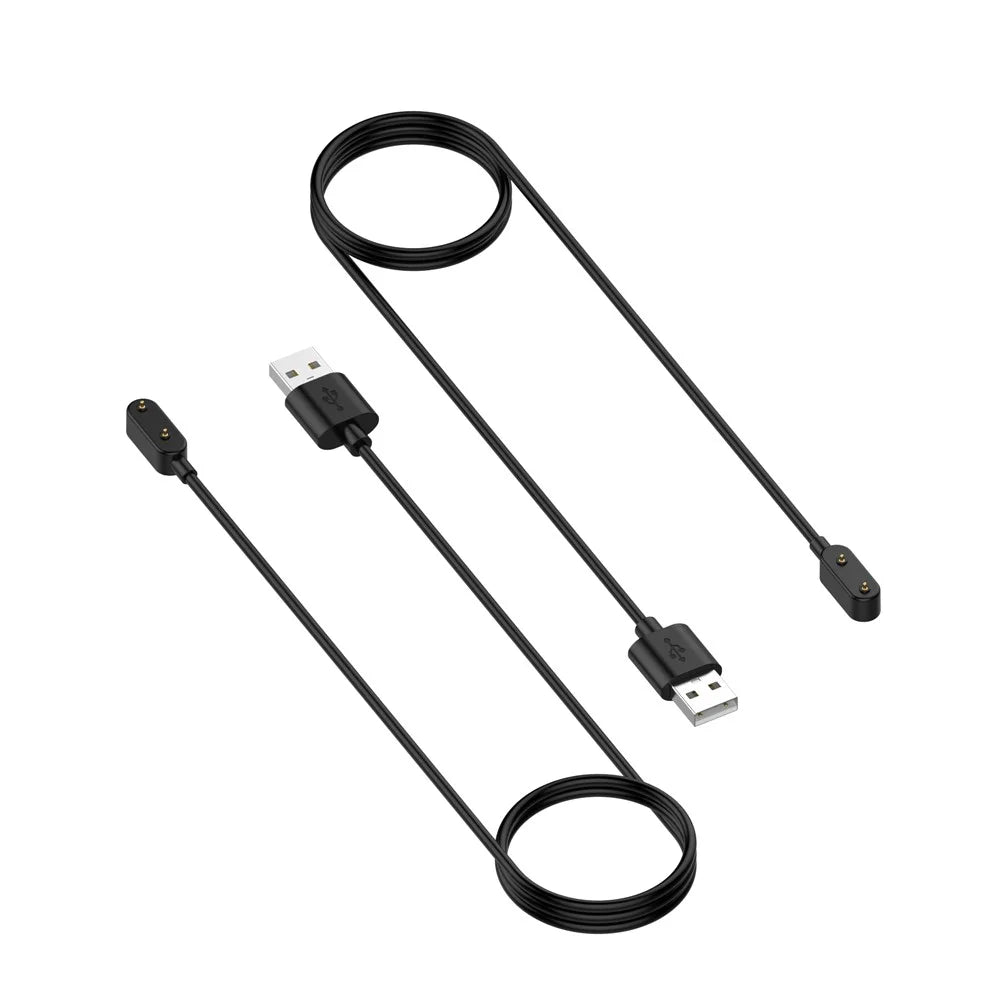 1m Magnetic Power Cord for Samsung Galaxy Fit3 (SM-R390) Charging Cable - Black - 5