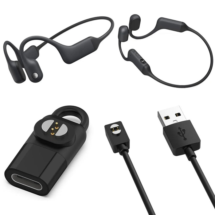 ST-009 For Haylou PurFree (BC01) Bone Conduction Headphones Magnetic Charging Adapter - 7