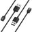 Power Cord for Suunto Wing (HS231) Headphone Magnetic Charging Cable, 1m - 3