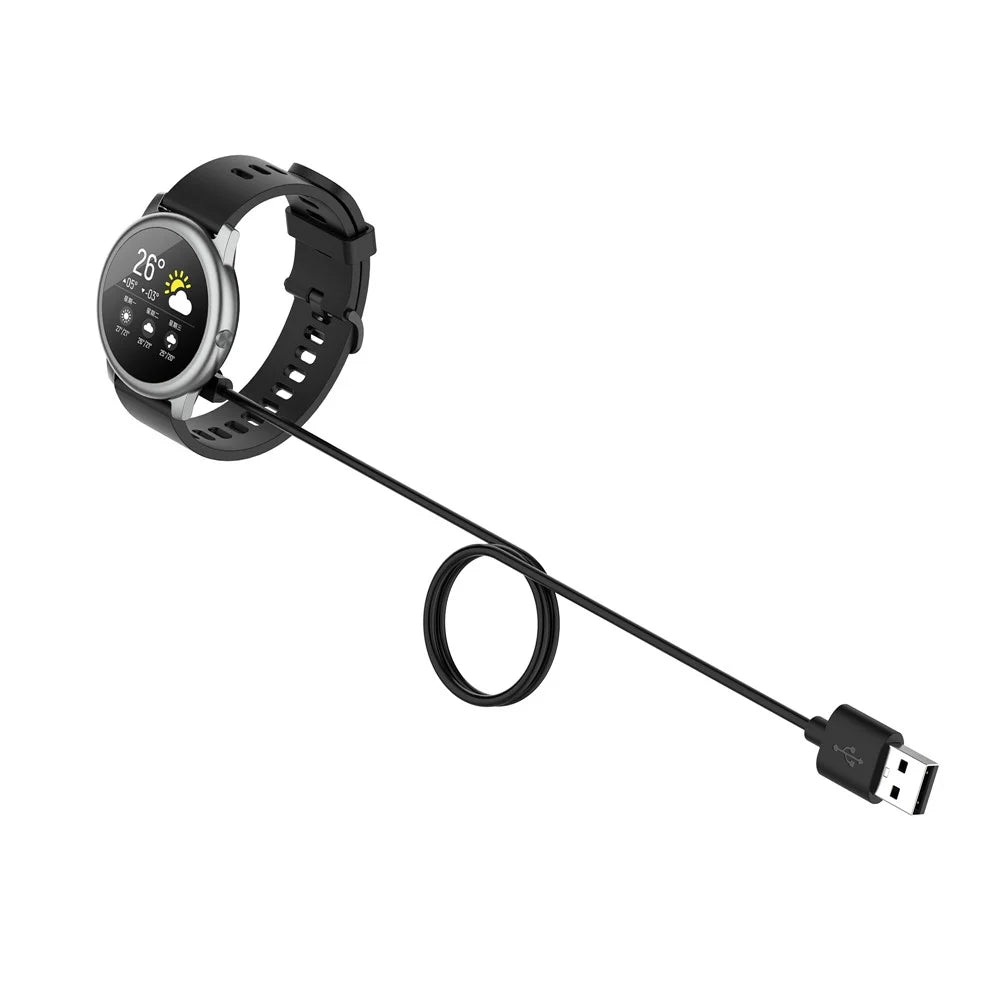 For P66D Watch USB Magnetic Watch Charger Charging Dock with 100CM Cable - 6