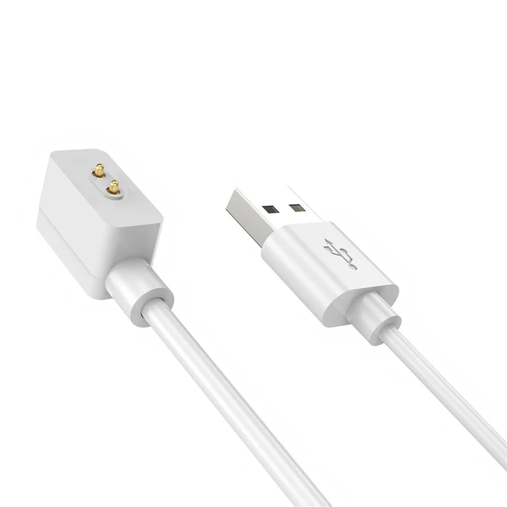 For Xiaomi Redmi Watch 4 / Watch 3 Active / Smart Band 8 / 8 Pro / 8 Active / Redmi Band 2 Magnetic Charging Cable, 1m - White - 6