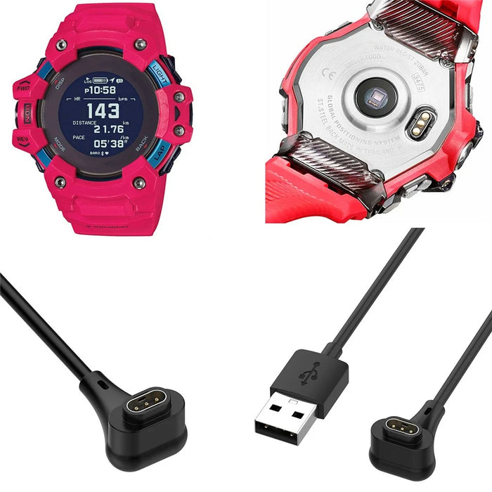For Casio G-SHOCK GBD-H1000 Series Magnetic Watch Charging Dock with 100CM Cable - 5