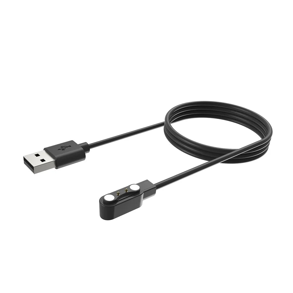 For LUONENG KW30 USB Magnetic Watch Charger Charging Dock with 100CM Cable - 5