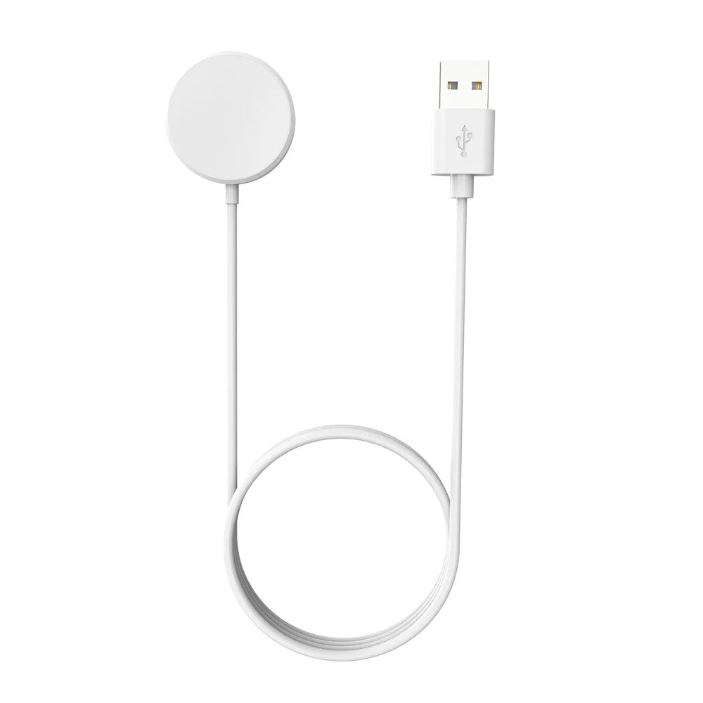 For Samsung Galaxy Watch 6 5 4 Classic 3 Active Smartwatch Charging Dock with 100CM Cable - White - 4