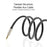 UGREEN AV125 40780 1.5m 3.5mm Male to Male Braided Cable Stereo Sound AUX Audio Cable - 6