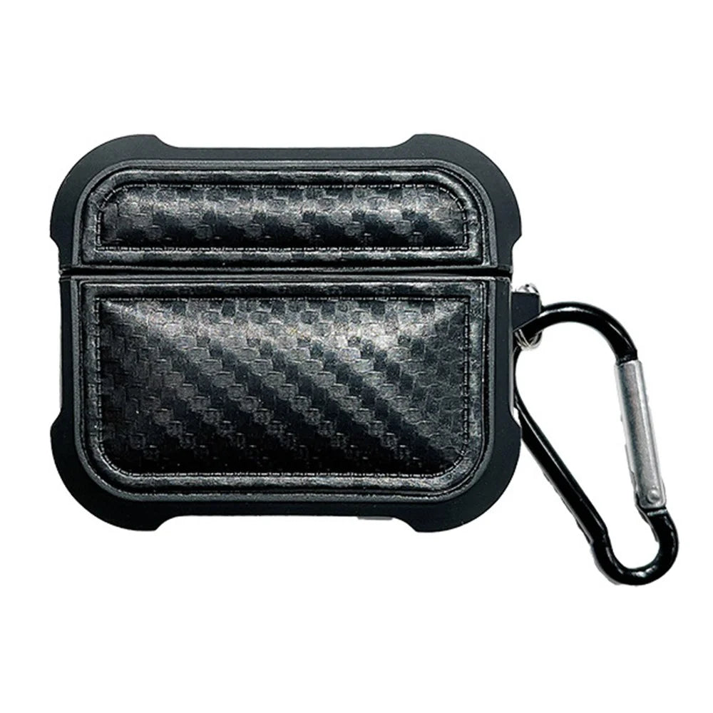 Earphone Sleeve for AirPods Pro / Pro 2 TPU Anti-drop Cover Earphone Organizer Carrying Case with Anti-lost Buckle - 1