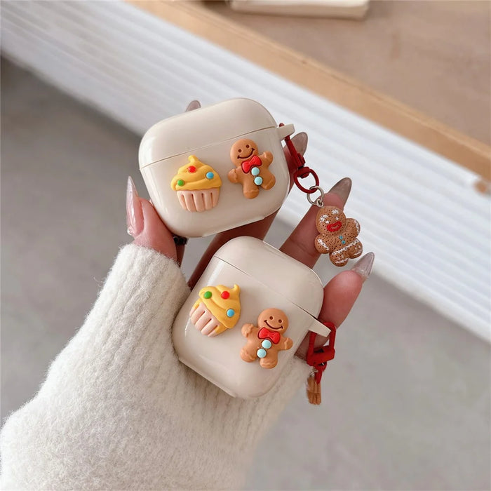 For AirPods Pro 2 / Pro Case Cake Cookie TPU Protective Earphone Cover with Pendant - 6