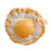 No.6 Funny Silicone Case for Baseus W04 Bluetooth-compatible Earphones Soft Protective Cover - Poached Egg - 1