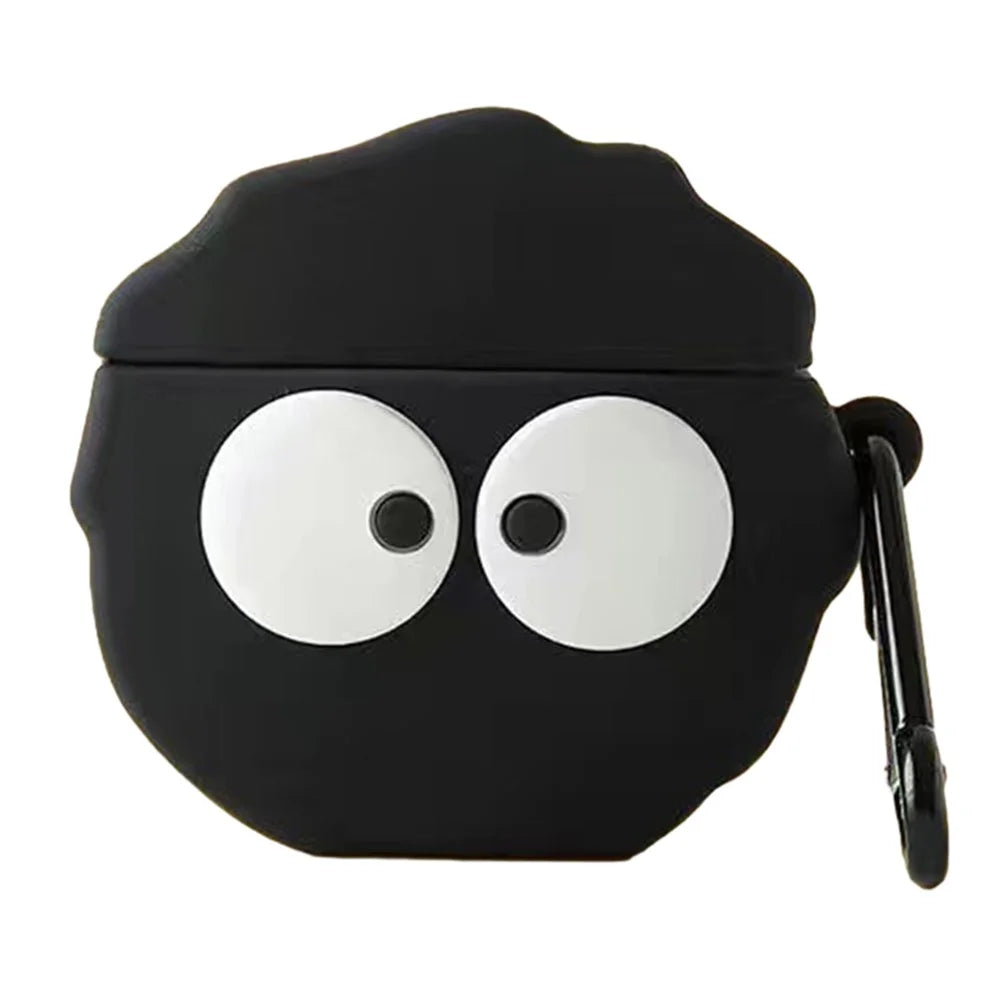For Baseus W04 Lovely Cartoon Bluetooth-compatible Earphone Cover Soft Silicone Anti-drop Case - Briquette - 1