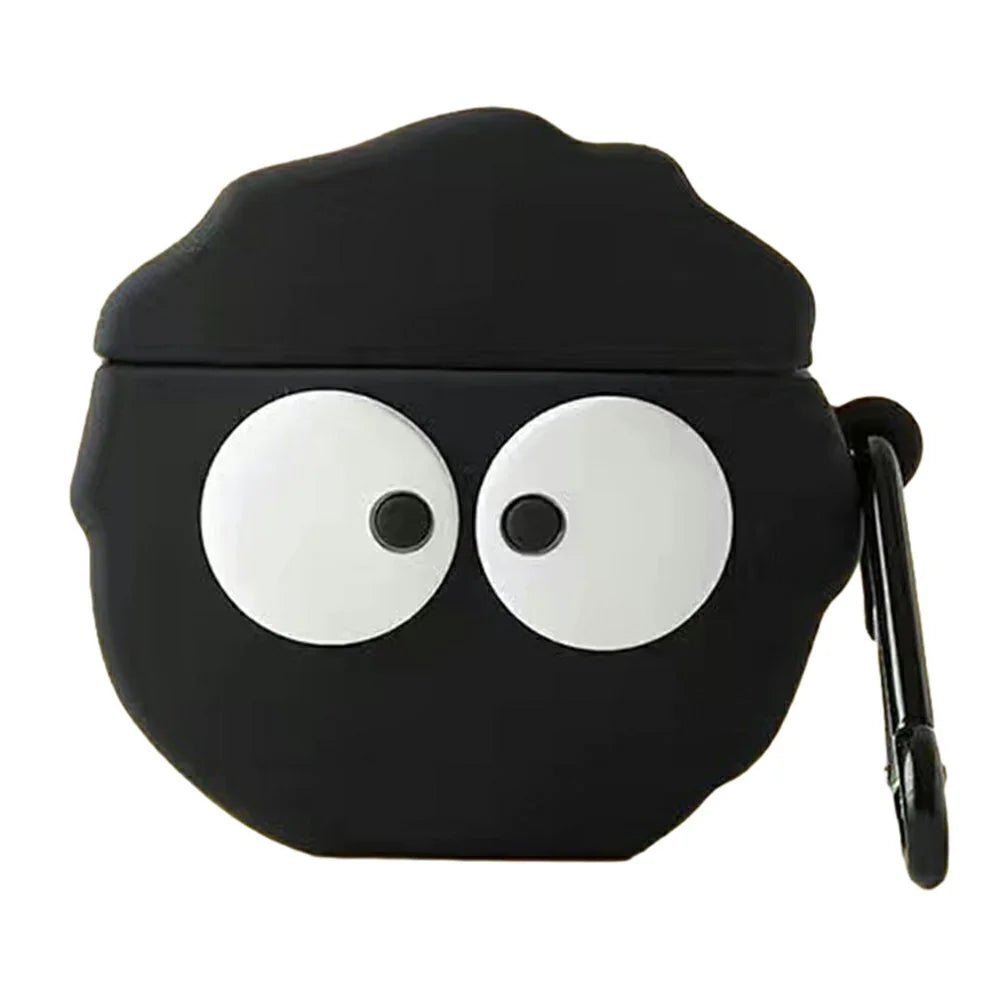 For Baseus W09 Cartoon Bluetooth-compatible Earphone Anti-drop Case Soft Silicone Dust-proof Cover - Briquette - 1