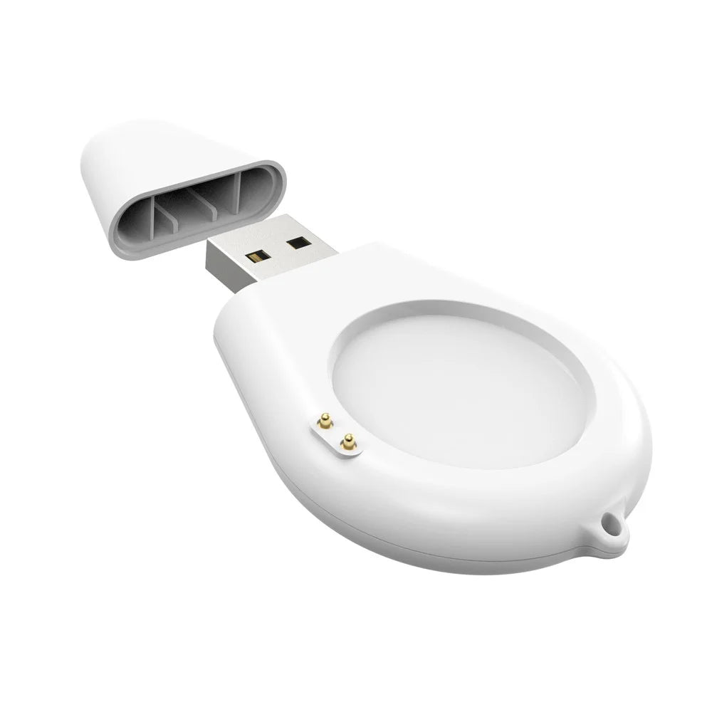 For Xiaomi Watch S3 / Watch S2 / Watch 2 Pro Waterdrop Shape USB Charger Smart Watch Charging Dock - White - 3