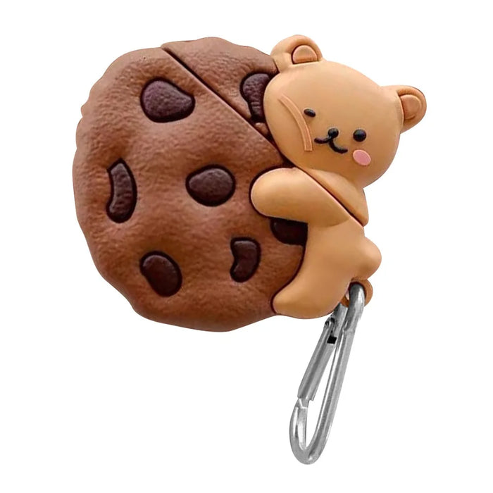 For Beats Prower Beats Pro Earphone Sleeve Bluetooth-compatible Headset Protective Case Soft Silicone Cover - Cookie Bear - 1