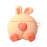 Mo.2 For Baseus W04 2023 Soft Silicone Cover Lovely Cartoon Design Bluetooth-compatible Headset Protective Case - Heart Rabbit - 1