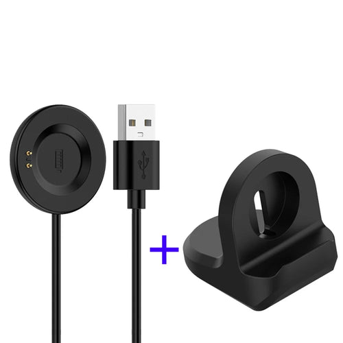 For iTouch Air 3 Silicone Display Holder Smartwatch Charger Set with Cable - 1